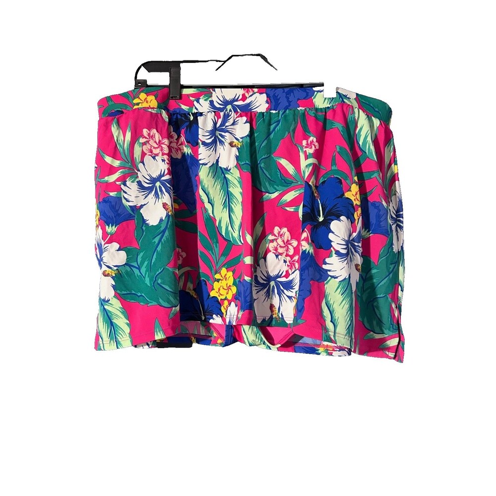 Swim by Cacique Women's sz 24Tropical Floral Swim Skirt